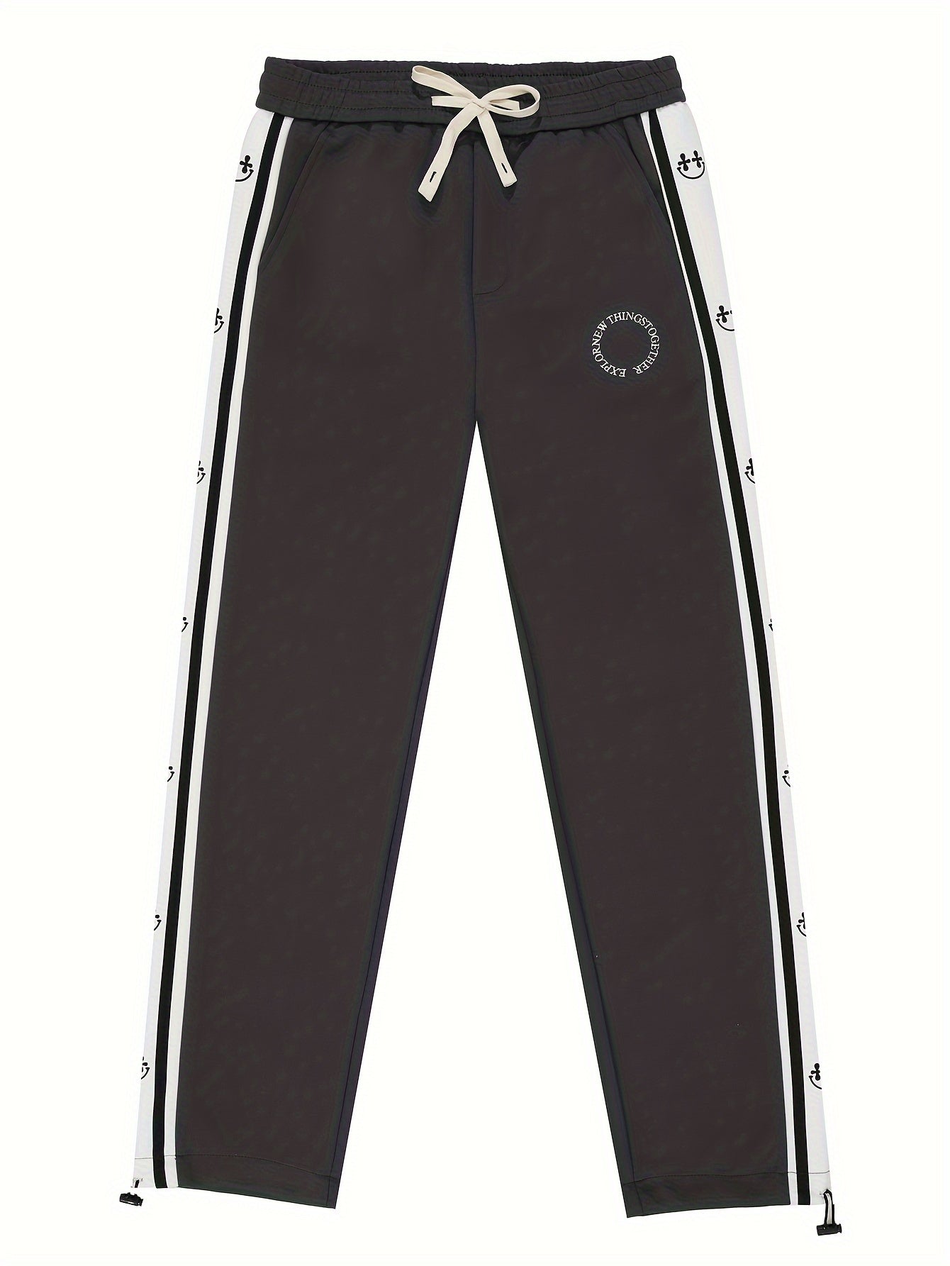 Men's Active Loose Pants With Pockets Outdoor Fitness Trousers
