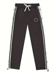 Men's Active Loose Pants With Pockets Outdoor Fitness Trousers