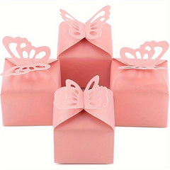 10pcs Creative Pearlescent Paper Butterfly