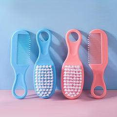 Baby Hair Care Comb And Brush Set