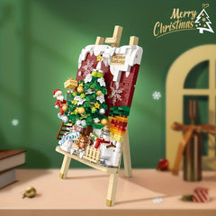 DIY Christmas Tree Building Blocks Set Toy Gift Home Decoration