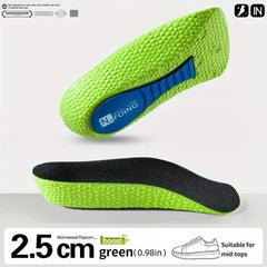 Memory Foam Height Increase Insoles Arch Support Orthopedic Insoles
