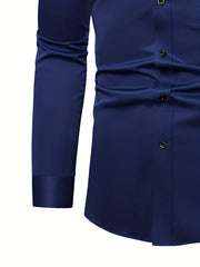 Men's Casual Button Up Shirt Spring Summer