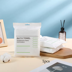 2pcs Disposable Bath Towels Set Upgraded and Thickened Travel Towel