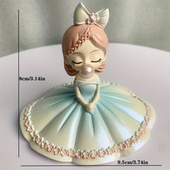 Nordic Style Girl Ornaments Living Room Home Decoration Resin Crafts