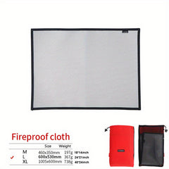 Fireproof Grill Mat for Safe Outdoor Grilling