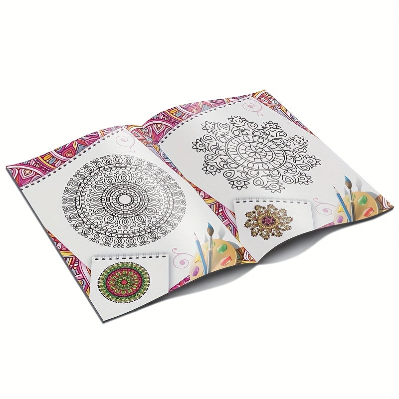 Animal Designs Coloring Book 32 Sheets - Relaxing Art Supplies for Stress Relief