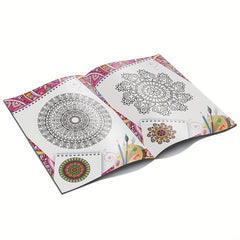 Animal Designs Coloring Book 32 Sheets - Relaxing Art Supplies for Stress Relief