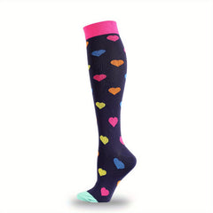 Breathable Compression Socks for Men and Women - Sports Support