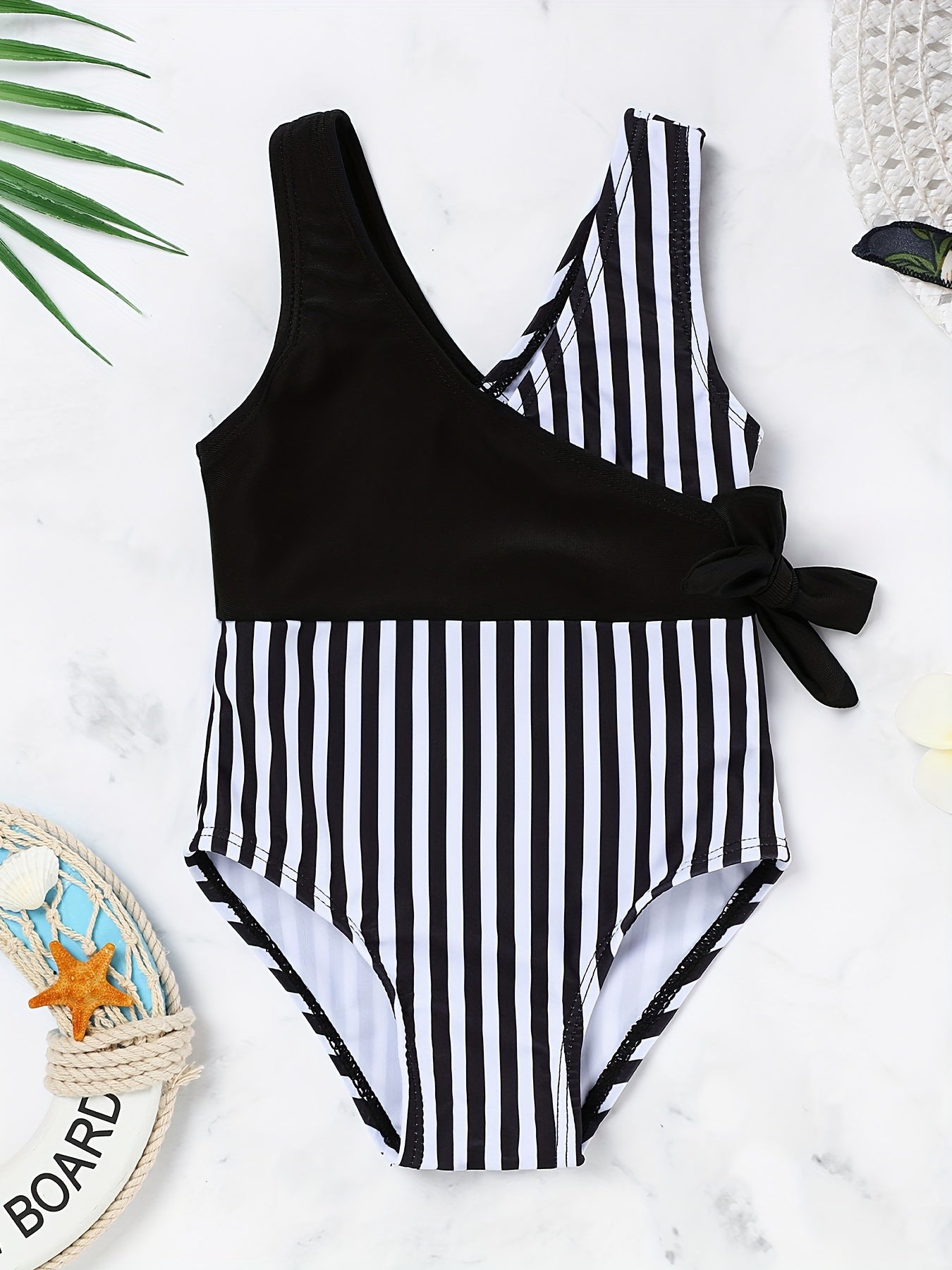 Baby Girls Bowknot Swimsuit for Summer