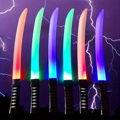 LED Light Up Sabers Glow In The Dark Laser Swords Neon Party Favors