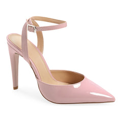 Women's Patent Leather Slingback High Heel Sandals