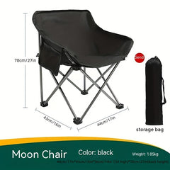 Folding Moon Chair for Outdoor Beach Camping