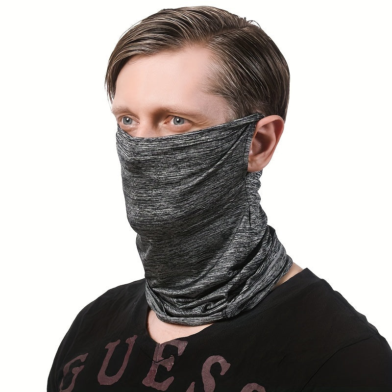 Summer Sun Protection Cycling Mask Ice Silk Full Face Magic Bandana