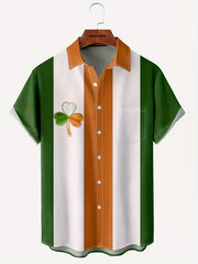 St Patrick's Pattern Short Sleeve Shirt