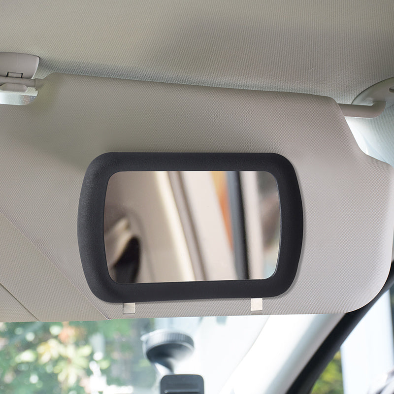 Car Visor Makeup Mirror Stick On Vanity Mirror Sun Shading