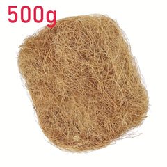 500g Natural Coconut Fiber for Bird Nest Palm Silk Lining Small Bag Nest Carpet