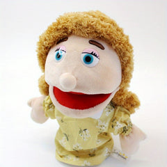 2pcs Happy Family Hand Puppet Plush Toy Rich Characters for Storytelling Fun