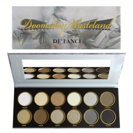 12 Colors Eyeshadow Palette Matte Shimmer Finish