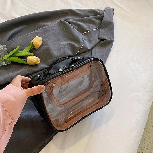 Large Waterproof Makeup Bag with Wet Dry Separation
