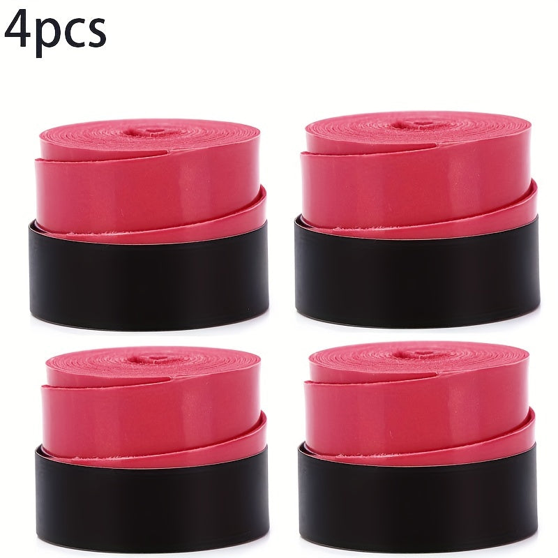 4pcs Elastic Overgrips for Tennis Badminton Racket