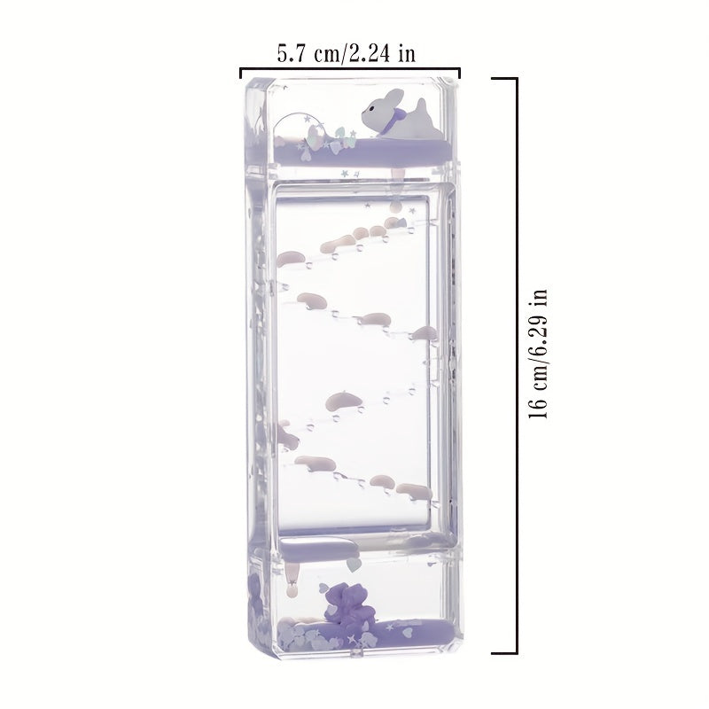 Cartoon Rabbit Dropper Sand Timer Decoration