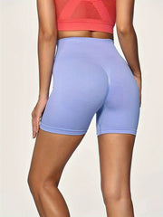Women's Hip Lifting Yoga Sports Shorts High Waist Gym Shorts