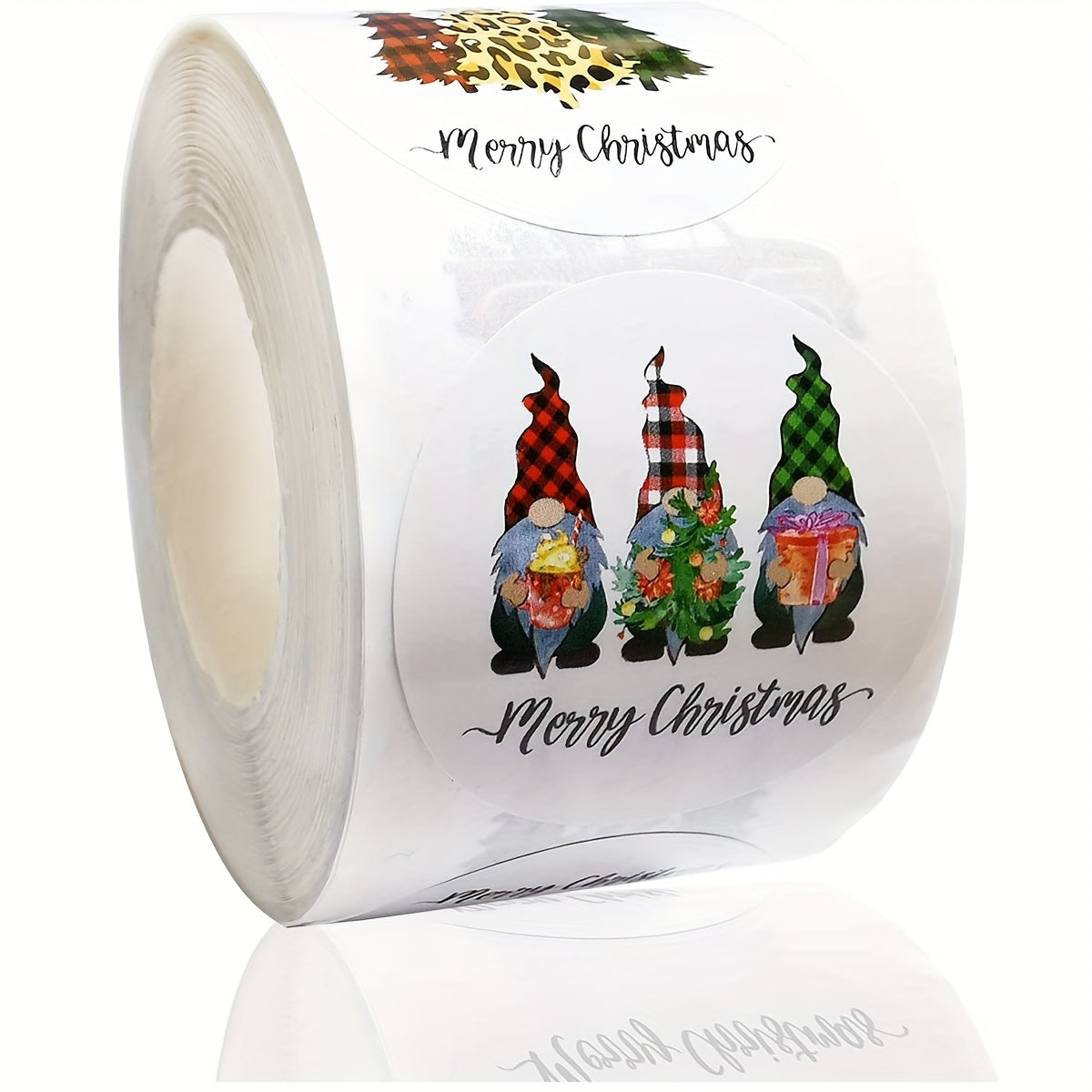 500pcs Christmas Gift Stickers Party Sealing Decoration Supply Cards