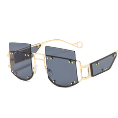 T850 Metal Punk Style Sunglasses For Men