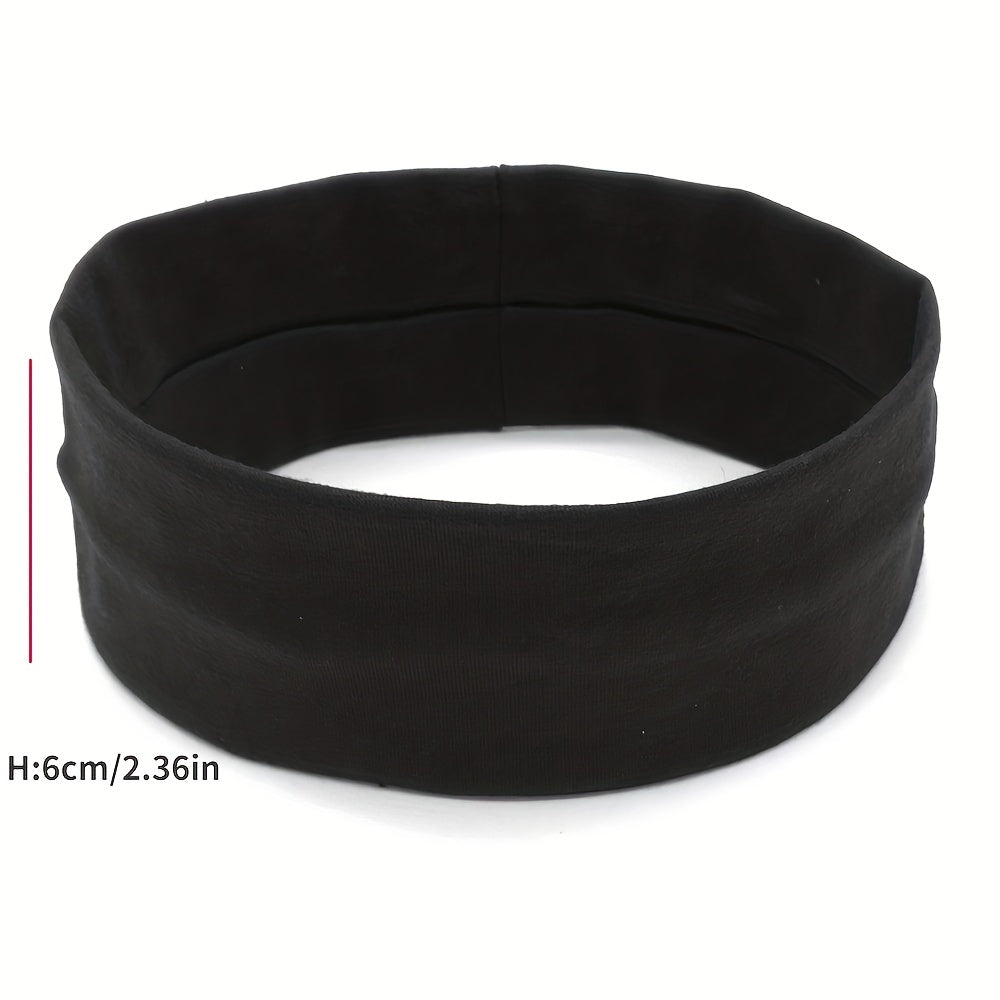 Elastic Yoga Headband Sports Fitness Running Sweat Headband