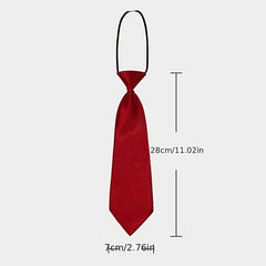 Adjustable Tie for Boys, Ideal for Parties & Performances
