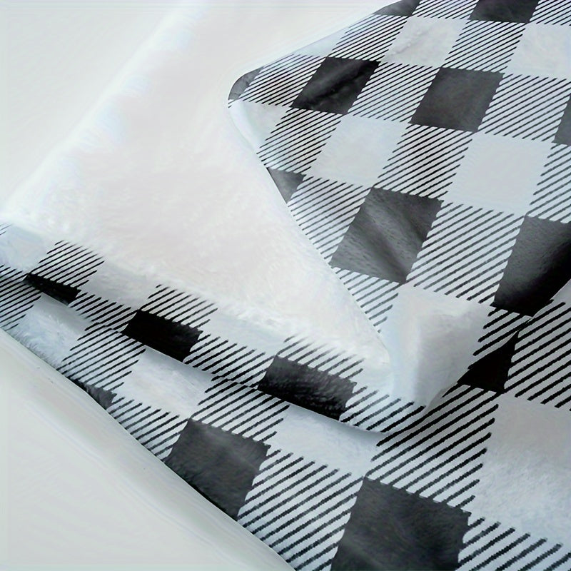 Twill Plaid Blanket Home Bed Sofa Warm Throw Blanket