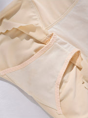 Scallop Trim Shaping Panties Tummy Control Slimming Adjustable Panties