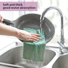 Thick Absorbent Kitchen Towels Set for Daily Cooking, 5/10/20pcs