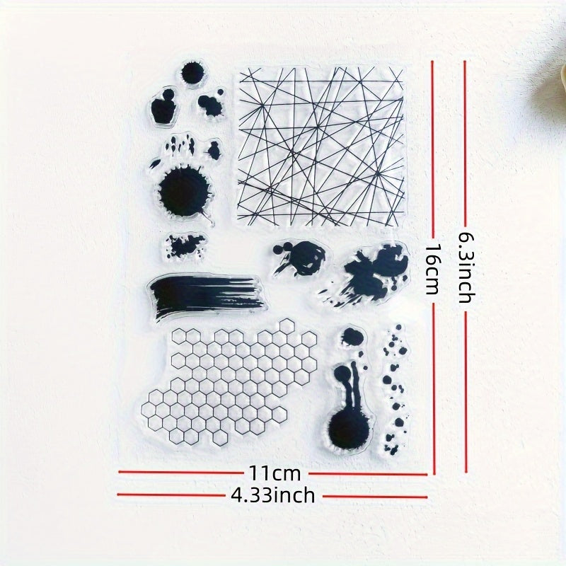 Ink Transparent Silicone Stamp for Card Making DIY Crafts