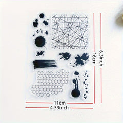 Ink Transparent Silicone Stamp for Card Making DIY Crafts