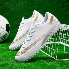 Professional Turf Football Boots Anti skid Breathable TF Soccer Cleats