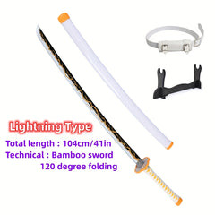 41inch Cosplay Magic Anime Sword Sword Stand And Belt Katana Samurai Sword