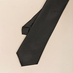 Men's Casual Striped Necktie For Wedding