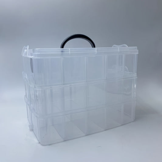Large Capacity Storage Bin With Lid Three in One Household Parts Storage Box