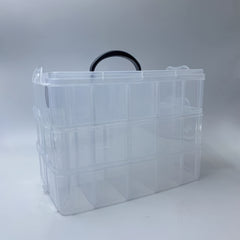 Large Capacity Storage Bin With Lid Three in One Household Parts Storage Box