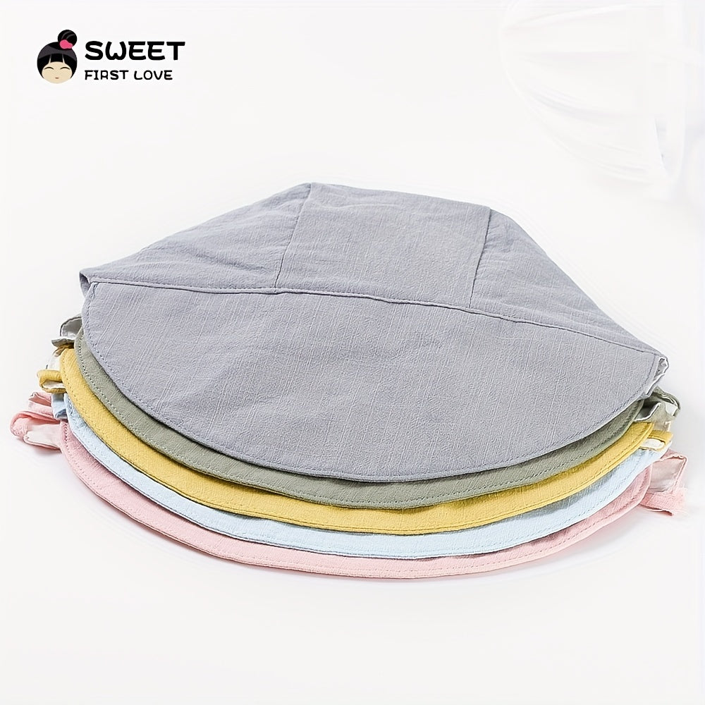Kids Drawstring Foldable Sun Hat Lightweight Visor Cap