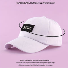 Casual Baseball Cap Cotton Dad Hat Unisex Hip Hop Sports Sun Hats