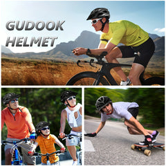 Adult Lightweight Bike Helmet Men Women Comfort With Pads&Visor