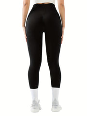High Waist Tummy Control Fitness Pants Quick Dry Running Yoga Leggings