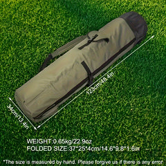 Waterproof Fishing Pole Bag With Rod Holder Organizer