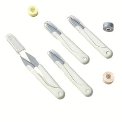 Portable U Shaped Scissor With Cover Embroidery Sewing Scissor