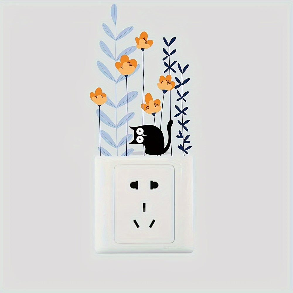 Cat In The Trees Switch Decorative Sticker