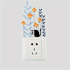 Cat In The Trees Switch Decorative Sticker