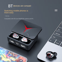 Wireless Sports Earphones with Extended Life and Large Screen Display